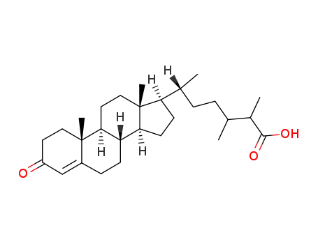 (R)-6-((8S,9S,10R,13R,14S,17R)-10,13-Dimethyl-3-oxo-2,3,6,7,8,9,10,11,12,13,14,15,16,17-tetradecahydro-1H-cyclopenta[a]phenanthren-17-yl)-2,3-dimethyl-heptanoic acid