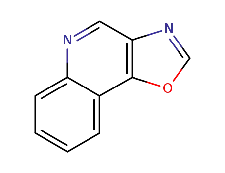Molecular Structure of 234-11-7 (oxazolo[4,5-<i>c</i>]quinoline)