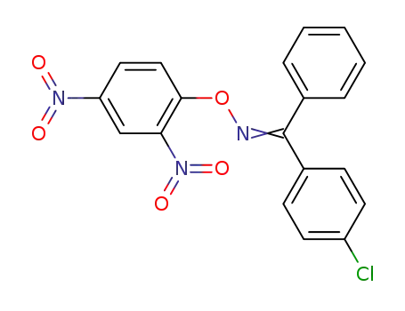 Molecular Structure of 17188-68-0 (O-(2,4-dinitrophenyl)-p-chlorobenzophenone oxime)
