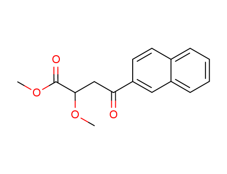 2-Naphthalenebutanoicacid, a-methoxy-g-oxo-, methyl ester