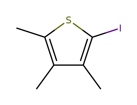 2-iodo-3,4,5-trimethyl-thiophene