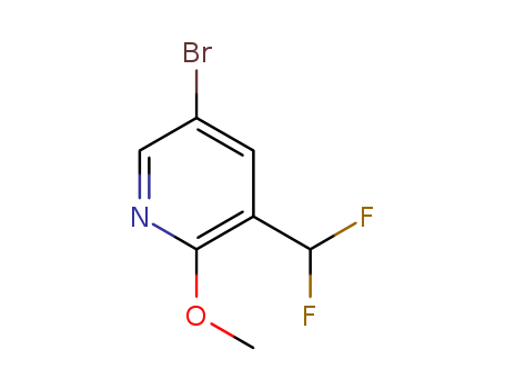 5-Bromo-3-(difluoromethyl)-2-methoxypyridine