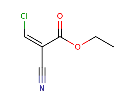 2-Propenoic acid, 3-chloro-2-cyano-, ethyl ester, (Z)-