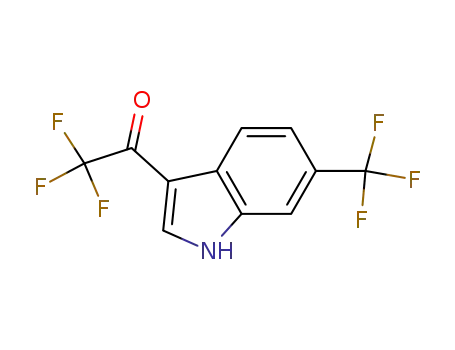 2,2,2-trifluoro-1-(6-trifluoromethyl-1H-indol-3-yl)-ethanone