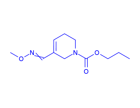 1(2H)-PYRIDINECARBOXYLIC ACID 3,6-DIHYDRO-5-((METHOXYIMINO)METHYL)-,PROPYL ESTER,(E)-CAS