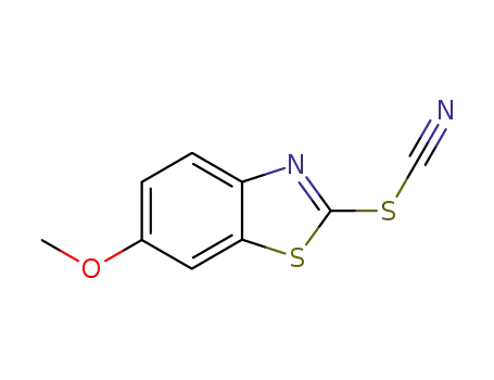 티오시안산, 6-메톡시-2-벤조티아졸릴 에스테르(8CI)