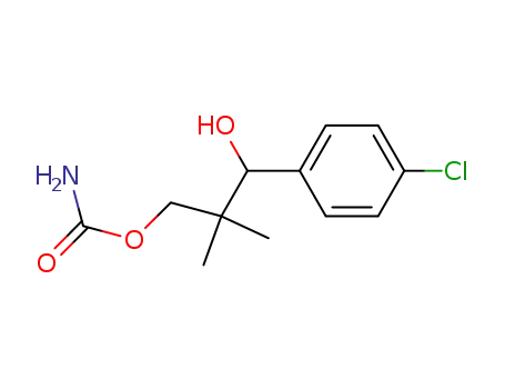 Molecular Structure of 24026-76-4 (1,3-Propanediol,1-(4-chlorophenyl)-2,2-dimethyl-, 3-carbamate)