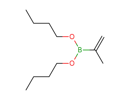 Molecular Structure of 14900-40-4 (Boronic acid, (1-methylethenyl)-, dibutyl ester)