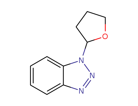 Molecular Structure of 23269-47-8 (1-(tetrahydrofuran-2-yl)-1H-benzo[d][1,2,3]triazole)