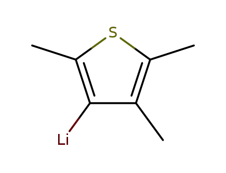 Molecular Structure of 91045-01-1 (Lithium, (2,4,5-trimethyl-3-thienyl)-)
