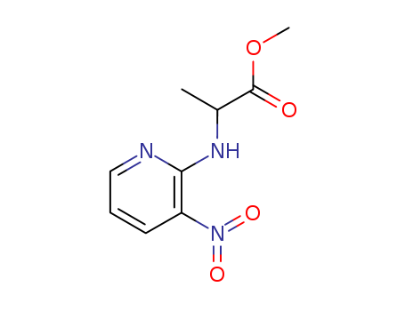 methyl 2-((3-nitropyridin-2-yl)amino)propanoate