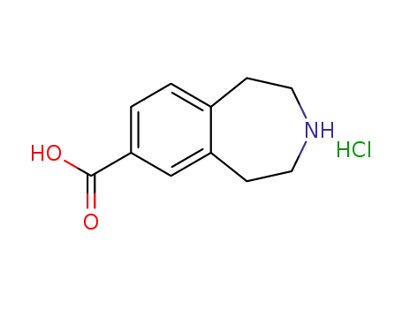 2,3,4,5-테트라히드로-1H-벤조[D]아제핀-7-카르복실산 염산염