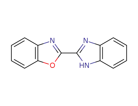 Molecular Structure of 14595-67-6 (Benzoxazole, 2-(1H-benzimidazol-2-yl)-)