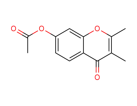 2,3-dimethyl-7-acetoxychromone