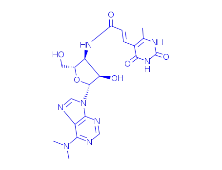 Molecular Structure of 148077-16-1 (sparsopuromycin)