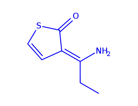 2(3H)-티오페논, 3-(1-아미노프로필리덴)-
