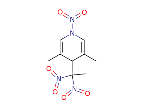 Pyridine, 4-(1,1-dinitroethyl)-1,4-dihydro-3,5-dimethyl-1-nitro-