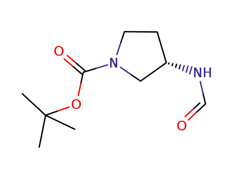 tert-butyl (3S)-3-(formylamino)pyrrolidine-1-carboxylate
