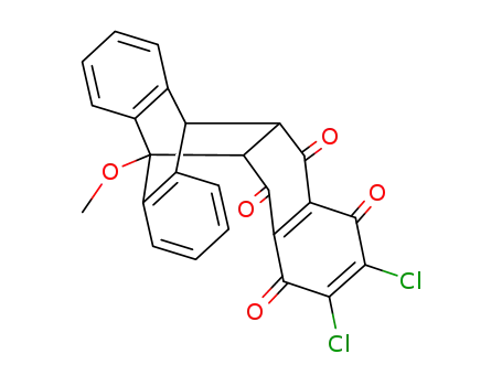 Molecular Structure of 96166-15-3 (C<sub>25</sub>H<sub>14</sub>Cl<sub>2</sub>O<sub>5</sub>)