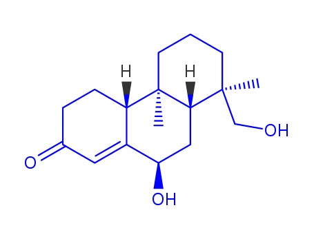 13-Oxopodocarp-8(14)-ene-7α,18-diol