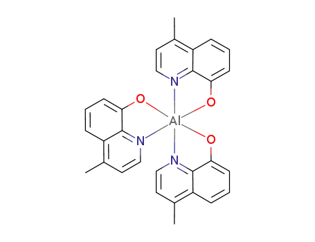 Molecular Structure of 14752-00-2 (TRIS(4-METHYL-8-HYDROXYQUINOLINE)ALUMINUM)