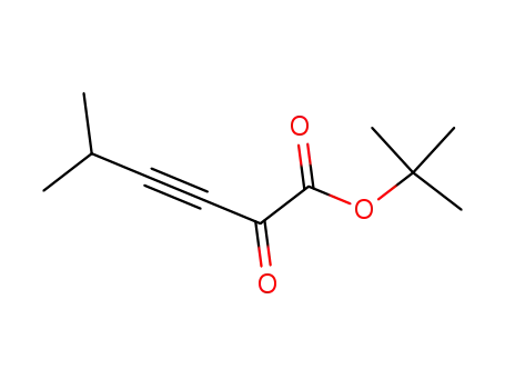 t-butyl 5-methyl-2-oxohex-3-ynoate