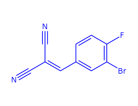 (3-bromo-4-fluorobenzylidene)propanedinitrile