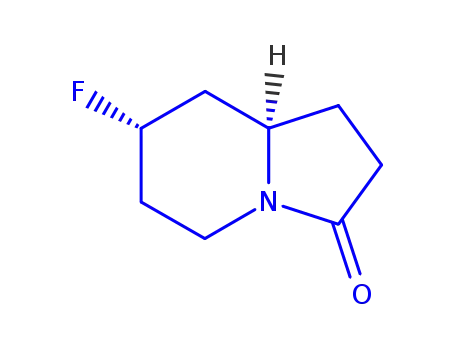 3(2H)-Indolizinone,7-fluorohexahydro-,cis-(9CI)