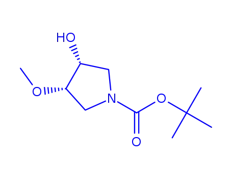 트랜스-3-메톡시-4-하이드록시-1-Boc-피롤리딘