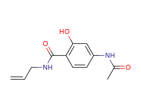 4-acetylamino-2-hydroxy-benzoic acid allylamide