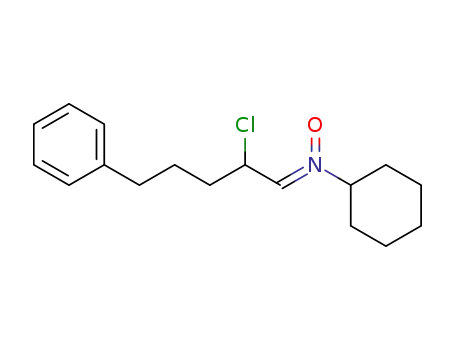 N-Cyclohexyl-α-chlor-δ-phenyl-valeraldonitron