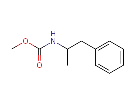 Molecular Structure of 27822-58-8 (Carbamic acid, (1-methyl-2-phenylethyl)-, methyl ester)