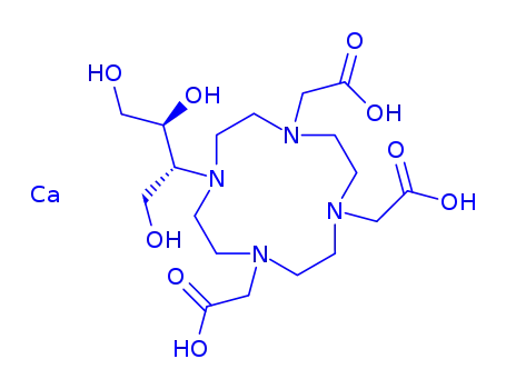 Molecular Structure of 151878-23-8 (Calcobutrol)
