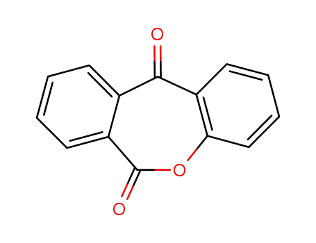 Molecular Structure of 15128-50-4 (Dibenz[b,e]oxepine-6,11-dione)