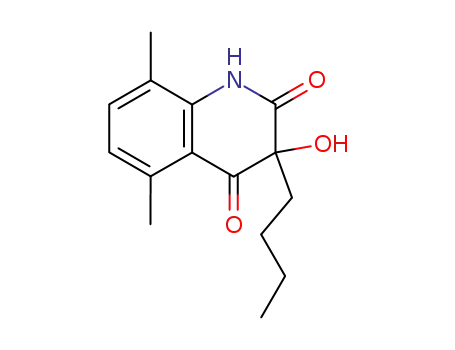 3-butyl-3-hydroxy-5,8-dimethyl-1<i>H</i>-quinoline-2,4-dione