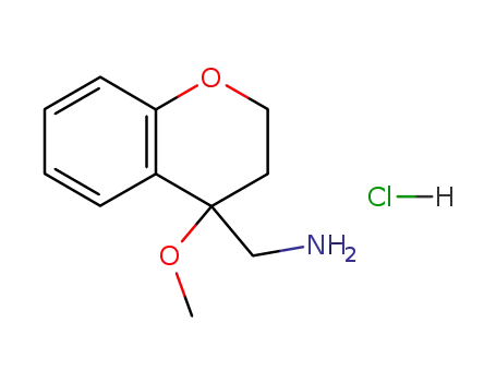 (+/-)-4-(aminomethyl)-4-methoxychroman hydrochloride