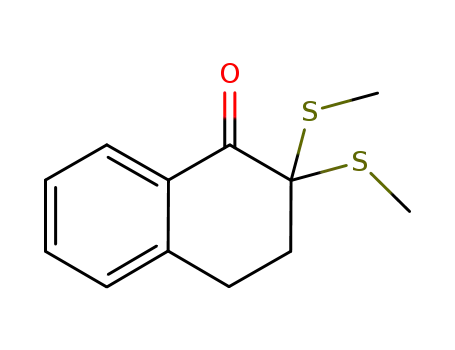 2,2-di(methylthio)-3,4-dihydro-1(2H)-naphthalenone
