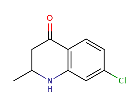 Molecular Structure of 83674-16-2 (4(1H)-Quinolinone, 7-chloro-2,3-dihydro-2-methyl-)