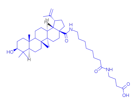 4-[(8-{[(3beta)-3-hydroxy-28-oxolup-20(29)-en-28-yl]amino}octanoyl)amino]butanoic acid