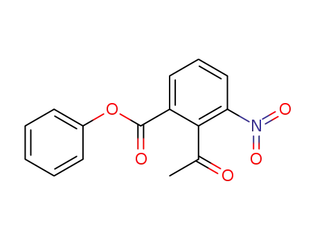 2-Acetyl-3-nitro-benzoic acid phenyl ester