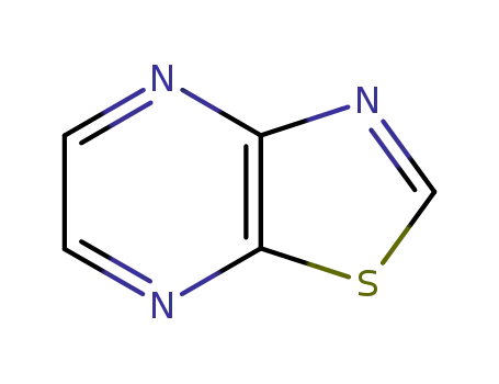Molecular Structure of 274-00-0 (Thiazolo[4,5-b]pyrazine)