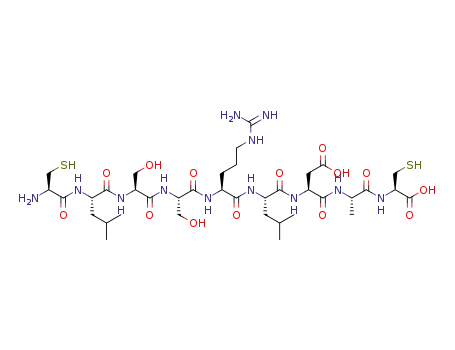L-Cysteine,
L-cysteinyl-L-leucyl-L-seryl-L-seryl-L-arginyl-L-leucyl-L-a-aspartyl-L-alanyl-