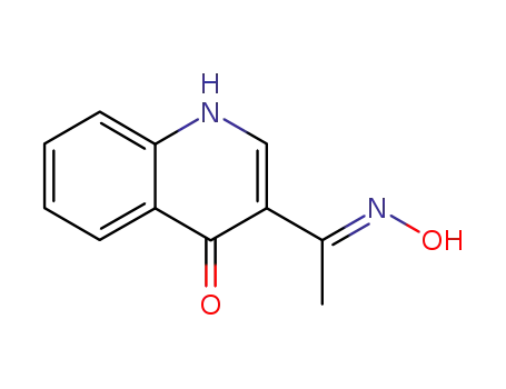 3-(1-hydroxyiminoethyl)-1H-quinolin-4-one