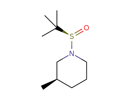 (R(S),R)-N-tert-butanesulfinyl-3-methylpiperidine