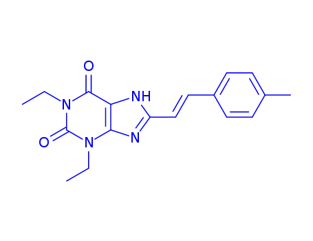 (E)-1,3-Diethyl-8-(4-methylstyryl)xanthine