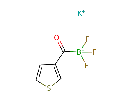 Molecular Structure of 1622923-64-1 (potassium 3-thiophenoyltrifluoroborate)