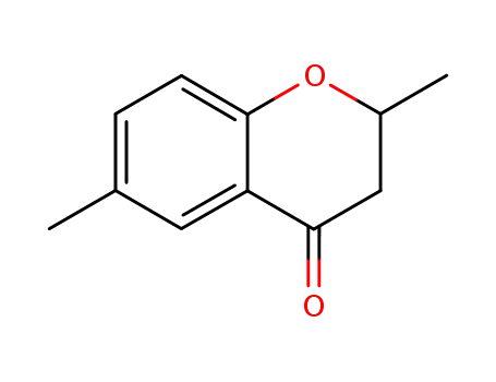 Molecular Structure of 51423-95-1 (2,6-Dimethyl-2,3-dihydro-4H-1-benzopyran-4-one)