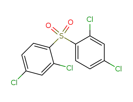 Molecular Structure of 6647-75-2 (Benzene, 1,1'-sulfonylbis[2,4-dichloro-)