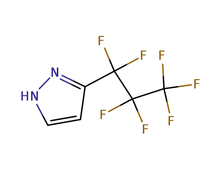 3-(Heptafluoropropyl)-1H-pyrazole