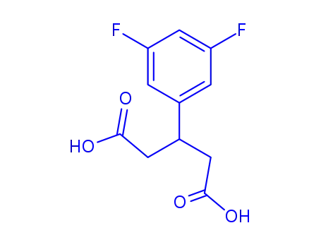 3-(3,5-Difluorophenyl)pentanedioic acid